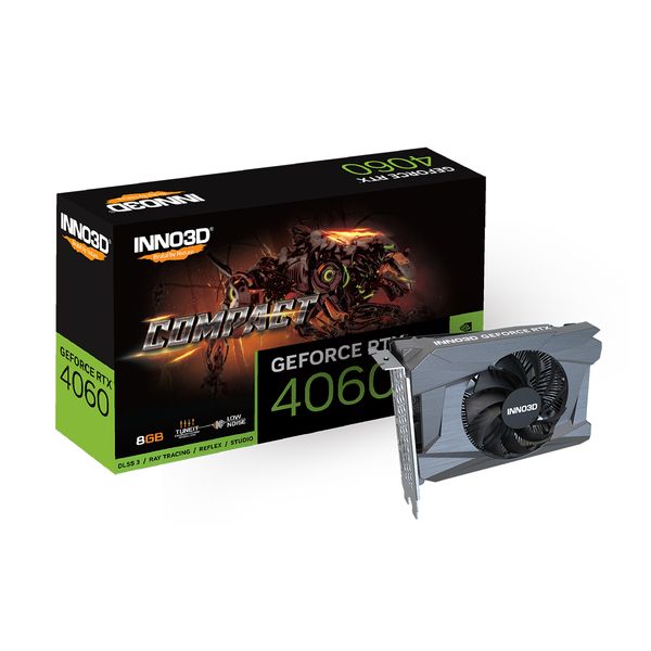 Inno 3D Inno 3D GeForce RTX 4060 8GB Compact Κάρτα Γραφικών