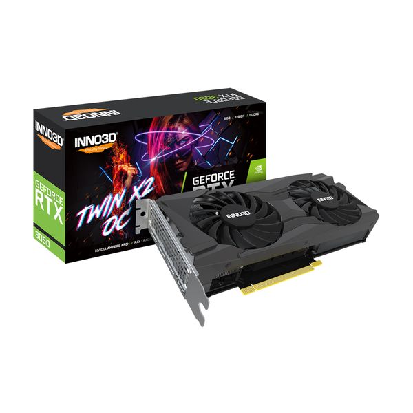 Inno 3D Inno 3D GeForce RTX 3050 8GB Twin X2 OC Κάρτα Γραφικών