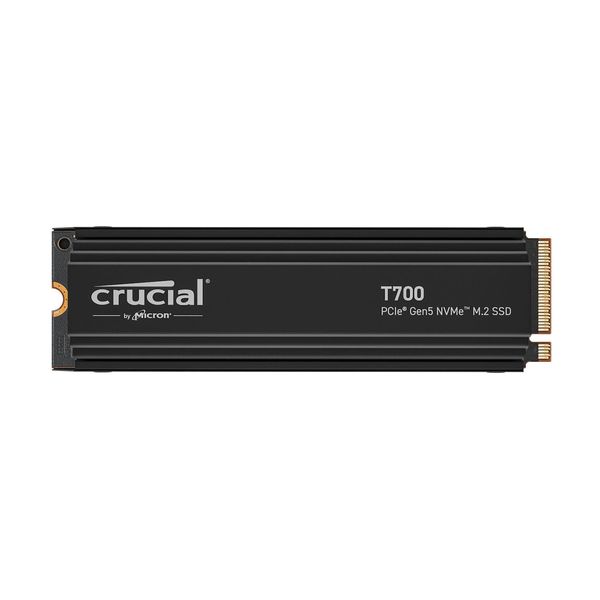 Crucial T700 HS M2 NVMe PCIe Gen5 x4 4TB SSD Εσωτερικός Σκληρός Δίσκος