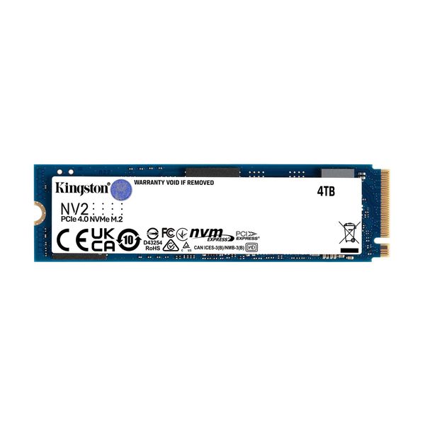 Kingston NV2 M2 PCIe 4.0 x4 NVMe 4TB SSD Εσωτερικός Σκληρός Δίσκος