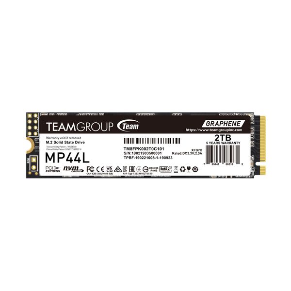 TeamGroup TeamGroup MP44L M.2 PCIe 4.0 x4 2TB SSD Εσωτερικός Σκληρός Δίσκος