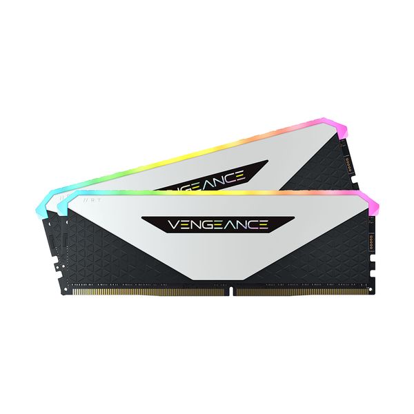 Corsair Vengeance RGB RT 64GB (2x32GB) DDR4 C18 3600MHz White Μνήμη RAM
