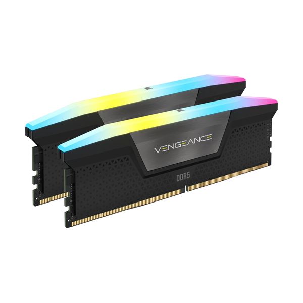 Corsair Vengeance RGB 32GB (2x16GB) DDR5 DRAM 6000MHz CL36 Μνήμη RAM