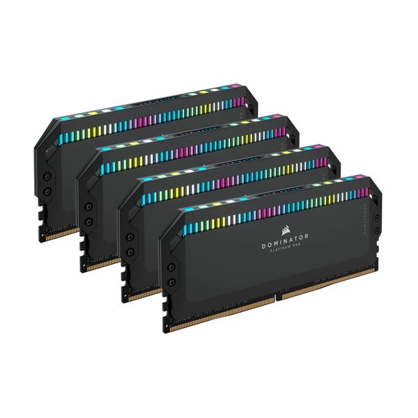 Corsair Dominator Platinum RGB 64GB (4x16GB) DDR5 6400MHz CL32 Μνήμη RAM