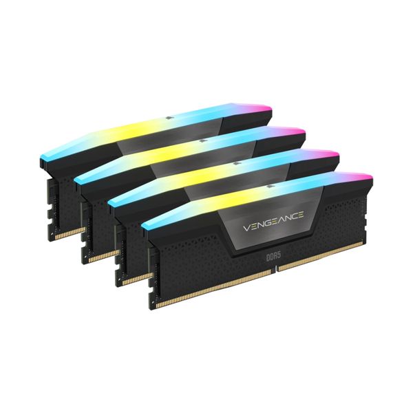 Corsair Vengeance RGB DDR5-5200 4x48GB Μνήμη RAM