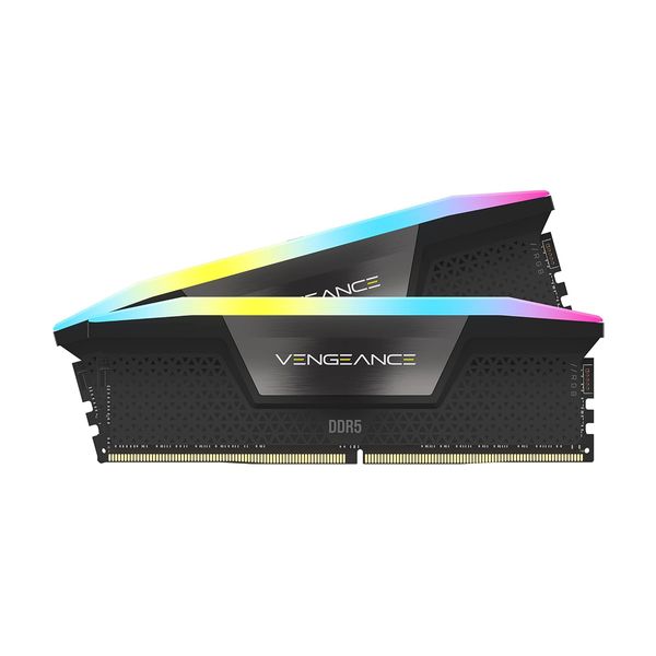 Corsair Vengeance RGB 64GB (2x32GB) DDR5 5600MT/s CL40 Μνήμη RAM