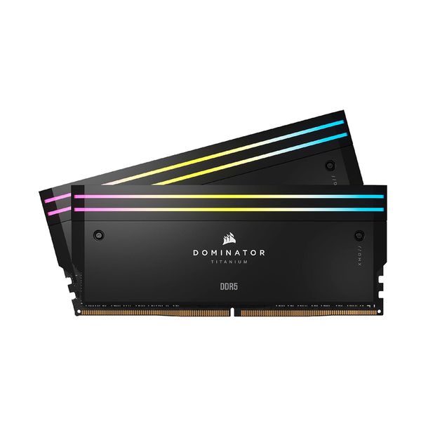 Corsair Dominator Titanium RGB 64GB (2x32GB) DDR5 6600MHz CL32 Μνήμη RAM