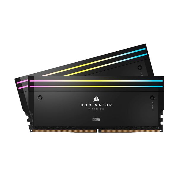 Corsair Dominator Titanium RGB 32GB (2x16GB) DDR5 6400MHz CL32 Μνήμη RAM