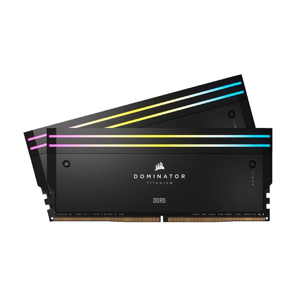 Corsair Dominator Titanium RGB 48GB (2x24GB) DDR5 6000MHz CL30 Μνήμη RAM