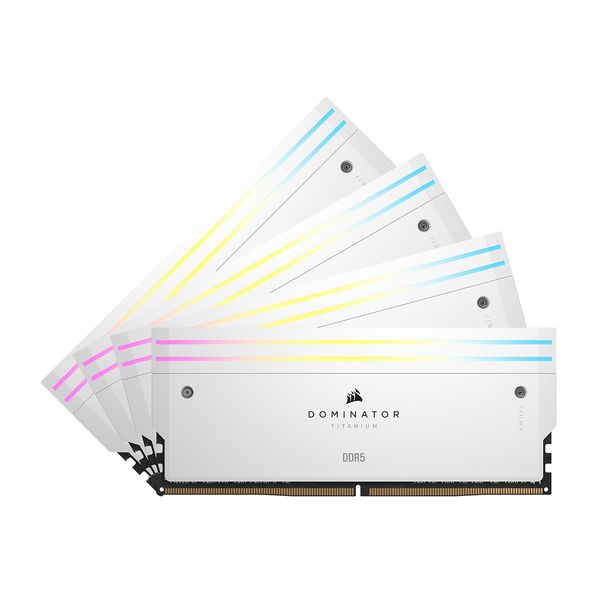 Corsair Dominator Titanium RGB 64GB (4x16GB) DDR5 6000MHz CL36 Μνήμη RAM