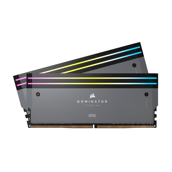 Corsair Dominator Titanium RGB 32GB (2x16GB) DDR5 6000MHz CL30 Μνήμη RAM