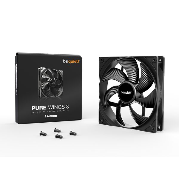 Be Quiet Pure Wings 3 140mm Ανεμιστήρας Υπολογιστή