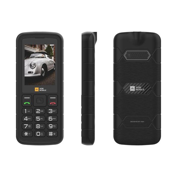 AGM M9 Black Κινητό Τηλέφωνο