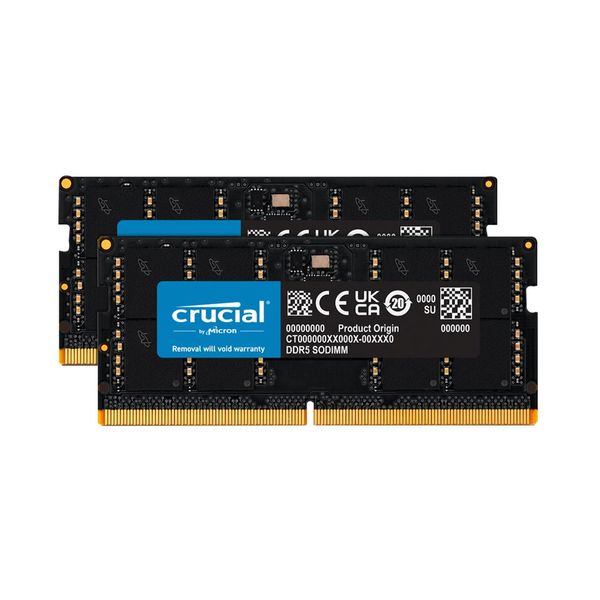 Crucial SODIMM 2X16GB DDR5-5200Mhz C42 Μνήμη RAM