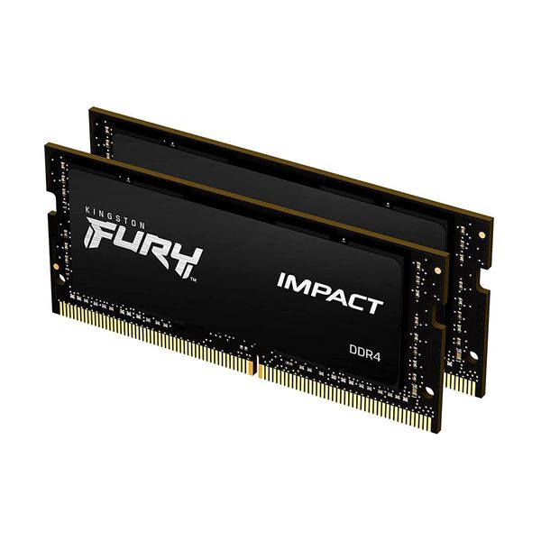 Kingston Fury Impact 32GB (2 x 16GB) DDR4 2666MHz CL15 Μνήμη RAM