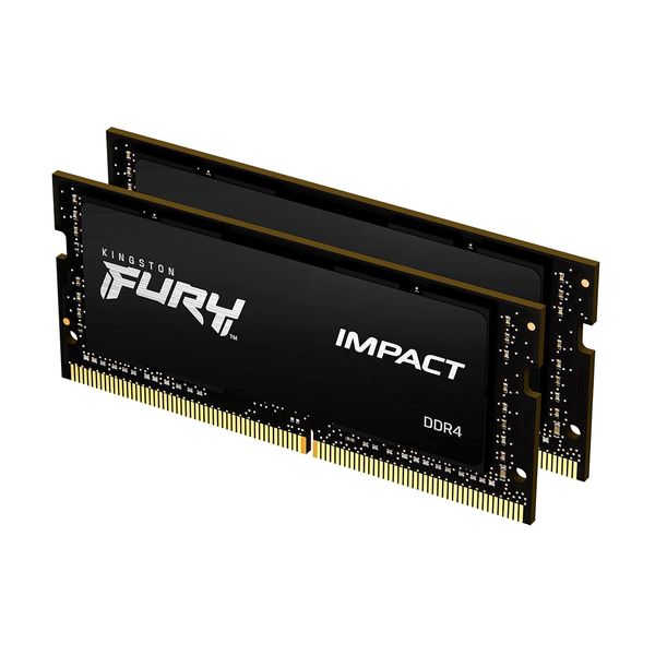 Kingston Fury Impact 32GB (2 x 16GB) DDR4 2666MHz CL16 Μνήμη RAM