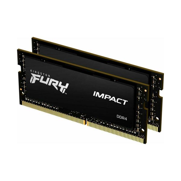 Kingston Fury Impact SODIMM DDR4 2666 2x32GB C16 Μνήμη RAM