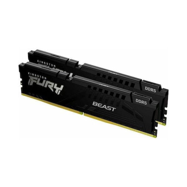 Kingston FURY Beast DDR5 4800 2X16GB C38 Μνήμη RAM