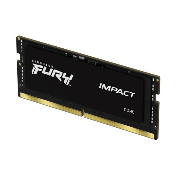Kingston Fury Impact SoDimm 4800 1x16GB C38 Μνήμη RAM