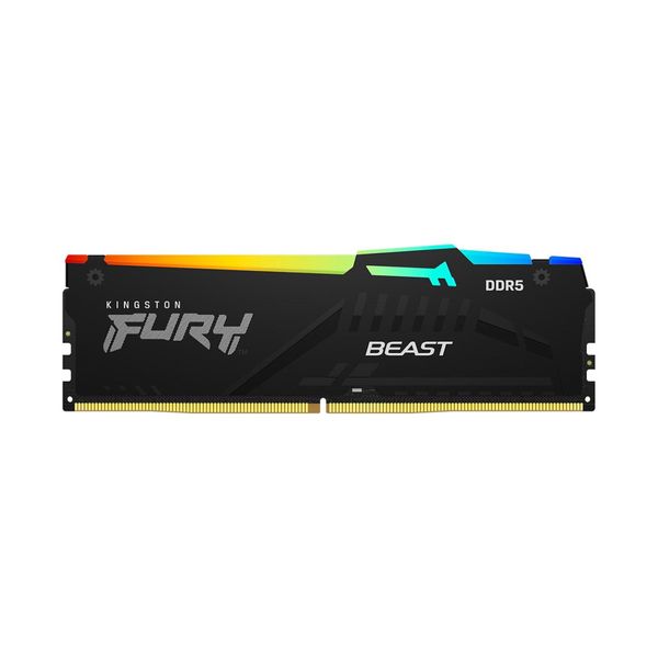 Kingston Fury Beast RGB DDR5 5600 1x32GB C36 Μνήμη RAM