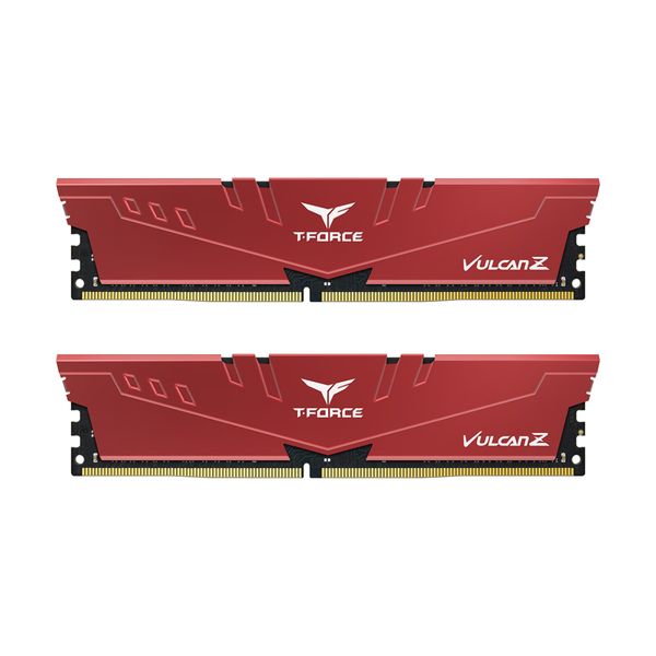 TeamGroup T-Force Vulcan Z DDR4 3600 2x8GB C18 Red Μνήμη RAM
