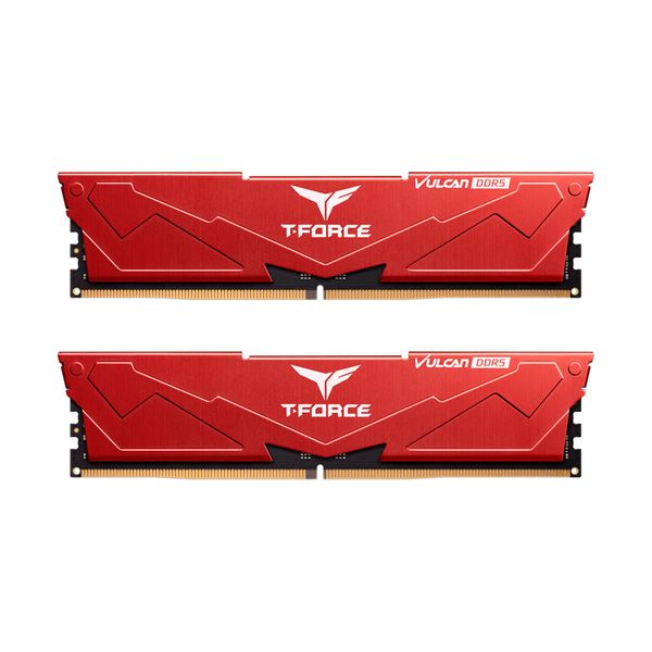 TeamGroup T-Force Vulcan DDR4 5600 2x16GB C36 Red Μνήμη RAM