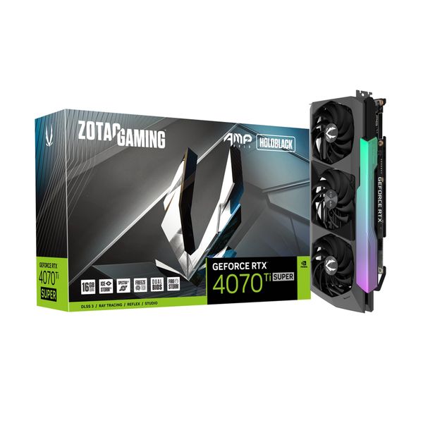 Zotac GeForce RTX 4070 Ti Super 16GB Amp Holo Κάρτα Γραφικών