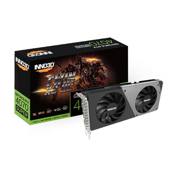 Inno 3D GeForce RTX 4070 Super 12GB Twin X2 Κάρτα Γραφικών