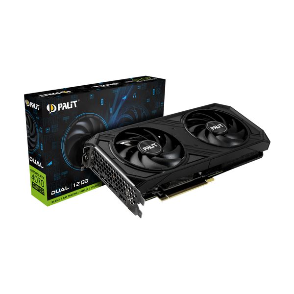 Palit GeForce RTX 4070 Super 12GB DDR6X Dual Κάρτα Γραφικών