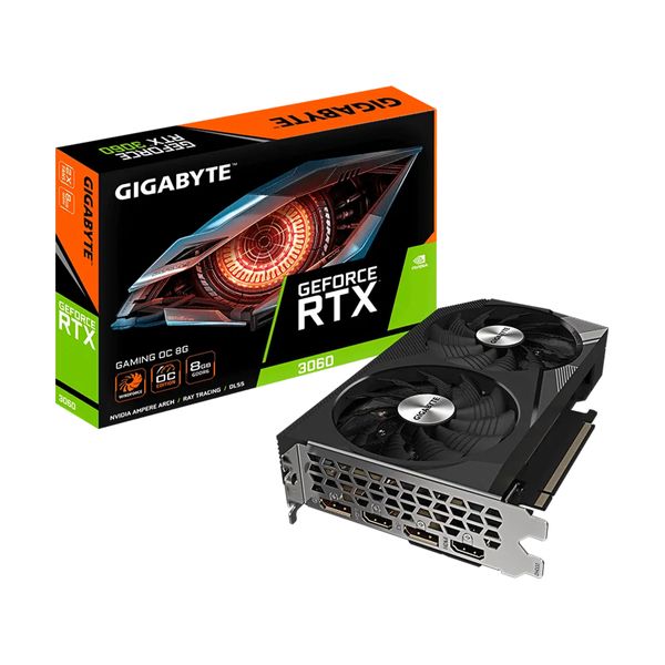Gigabyte GeForce RTX 3060 8GB Gaming OC (Rev. 2.0) Κάρτα Γραφικών