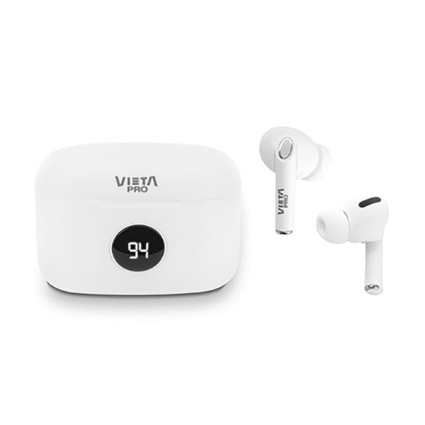 Vieta Pro Fade ANC TWS White Ακουστικά Earbuds