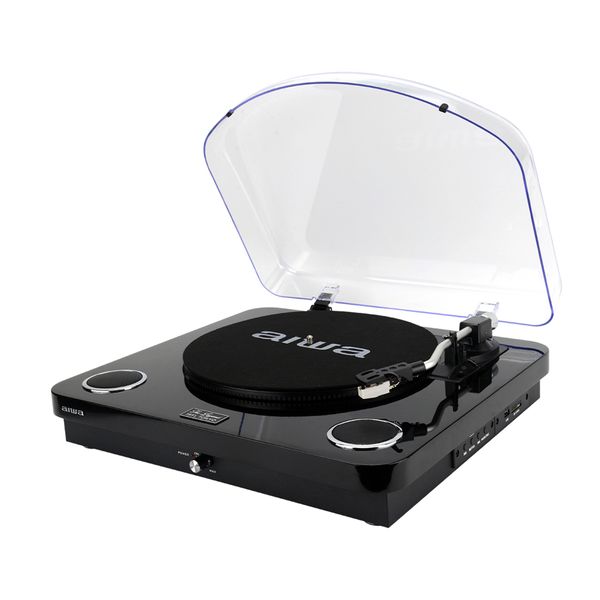 Aiwa GBTUR 120BKMK II Black Πικάπ