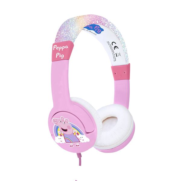 OTL Peppa Pig Glitter Rainbow Παιδικά Ακουστικά Headset
