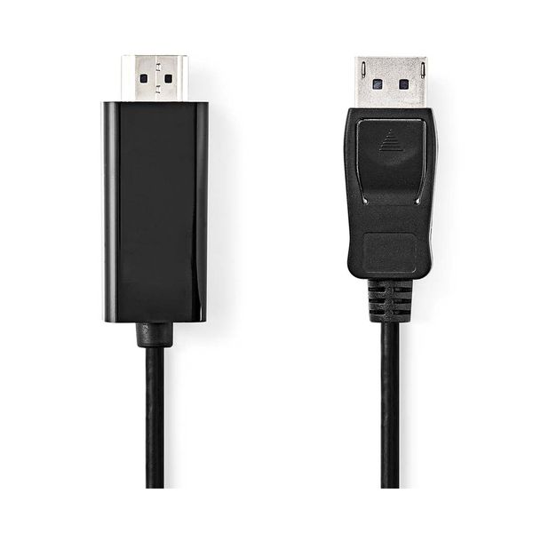 Nedis Nedis Displayport - HDMI 2m CCGL37100BK20 Καλώδιο