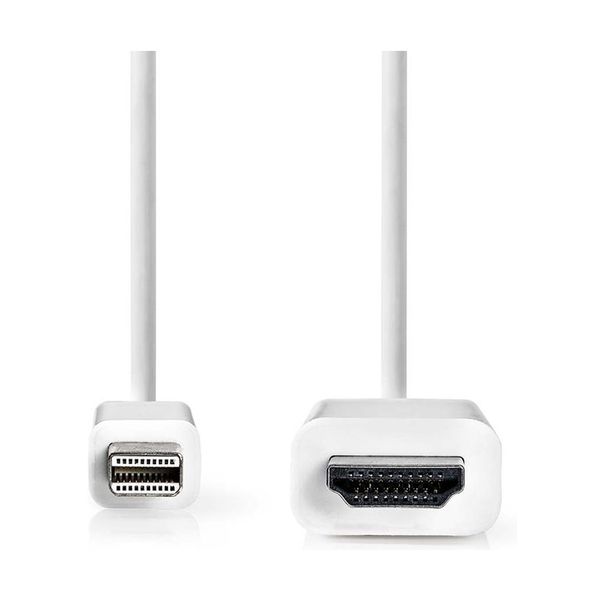 Nedis Nedis Displayport Mini V1.2 - HDMI 2m White Καλώδιο