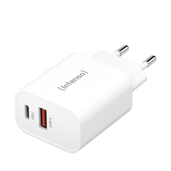 Intenso Power Adaptor 1xUSB-A&1xUSB-C W30AC Φορτιστής