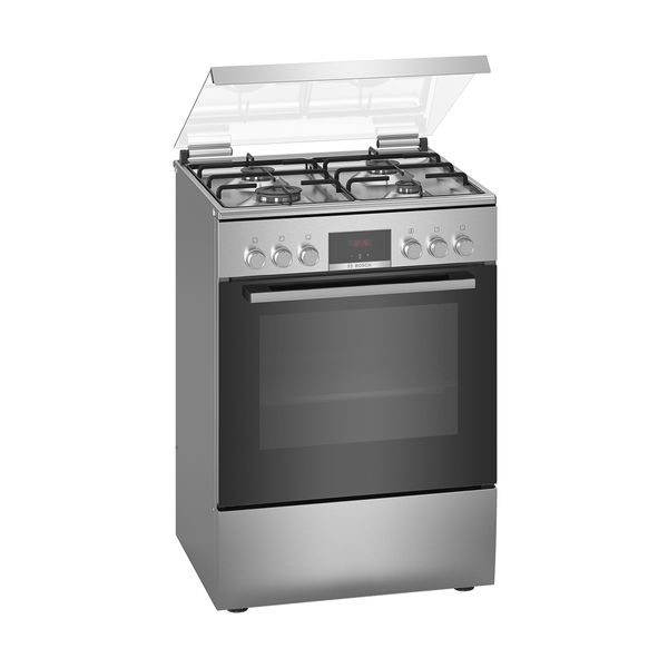 Bosch HXN39AD50 Inox Κουζίνα Αερίου