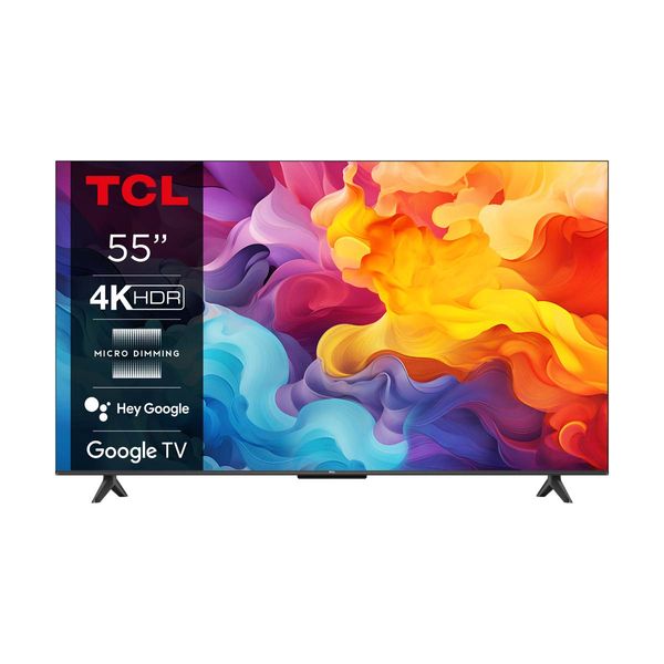 TCL TCL LED 55P655 55" Τηλεόραση Google TV 4K