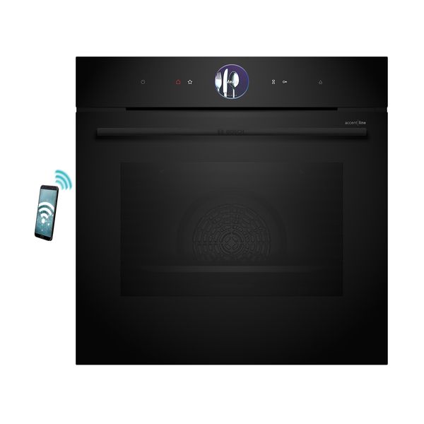 Bosch Accent Line HSG936DB1 Φούρνος Ατμού Εντοιχιζόμενος