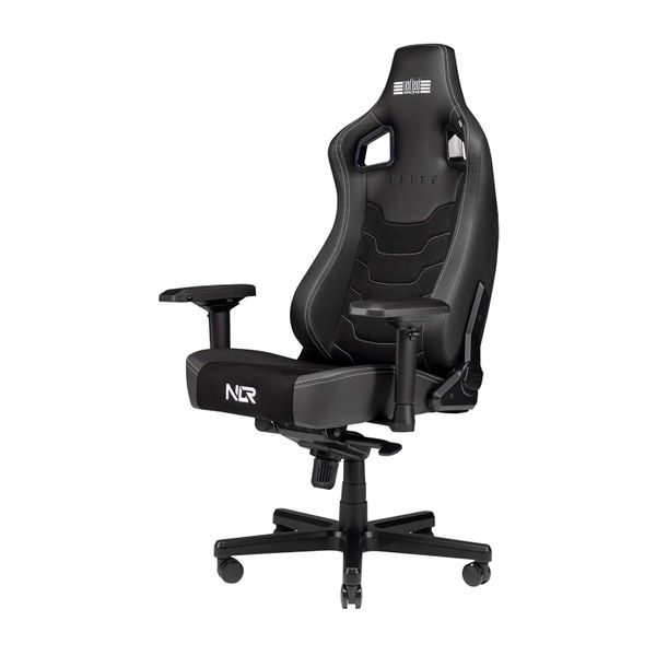 Next Level Racing Next Level Racing Elite Gaming Leather & Suede Black Gaming Καρέκλα