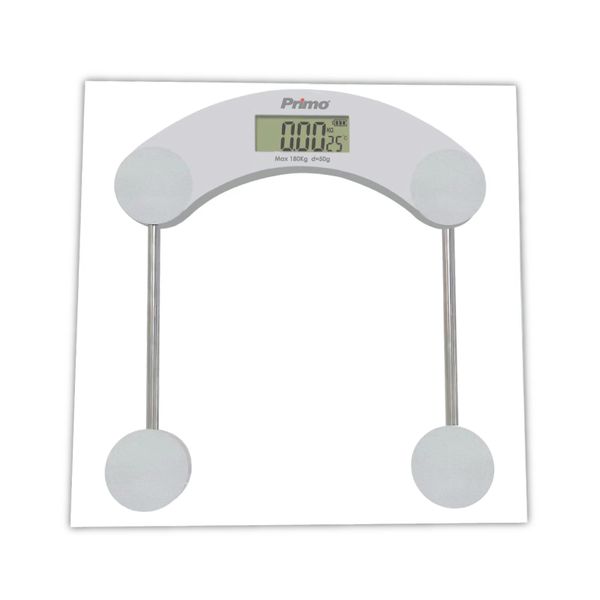 Primo PRBS40455 Γυάλινη Ζυγαριά Μπάνιου