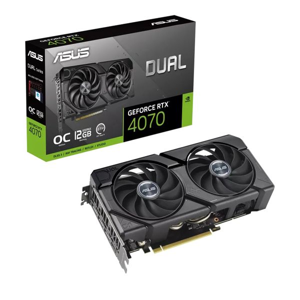 Asus GeForce RTX 4070 12GB Dual OC Evo Κάρτα Γραφικών