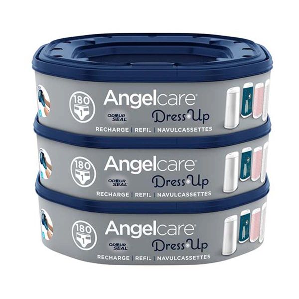 Angelcare Angelcare Dress Up Octogonales 3 Pack Ανταλλακτικές Κασέτες