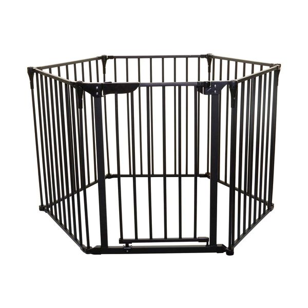 DreamBaby DreamBaby Royale 3 in 1 Μετατρέψιμη Black Παιδική Πόρτα Ασφαλείας