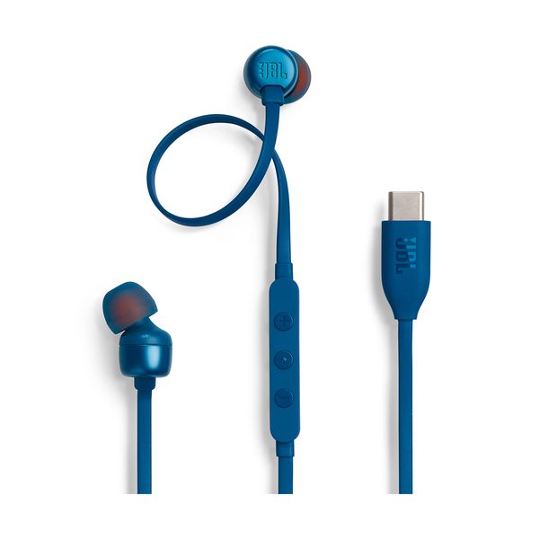 JBL T310C Blue Ακουστικά Ψείρες