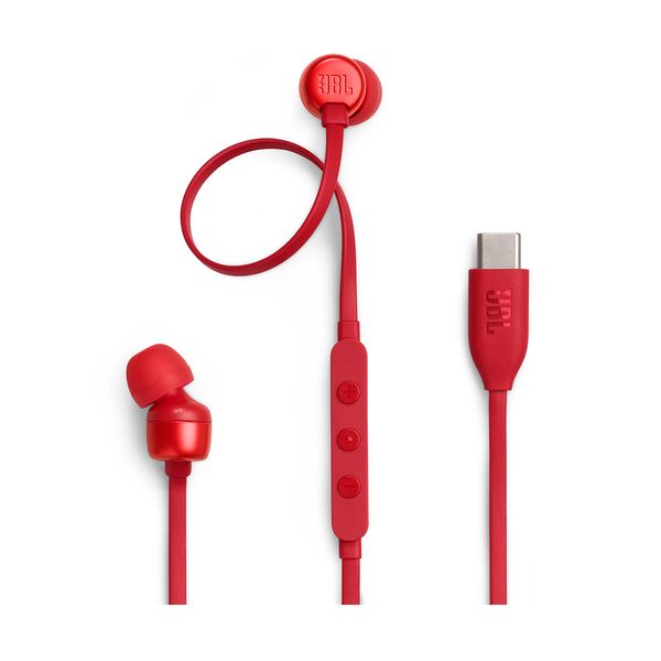JBL T310C Red Ακουστικά Ψείρες