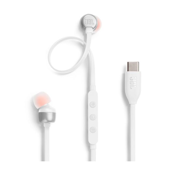 JBL T310C White Ακουστικά Ψείρες