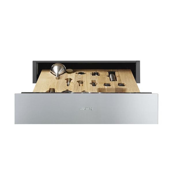Smeg CPS315X Inox Συρτάρι Sommelier