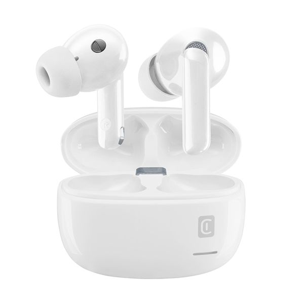 Cellular Line Cellular Line ANC Eclipse True Wireless White Ακουστικά Earbuds