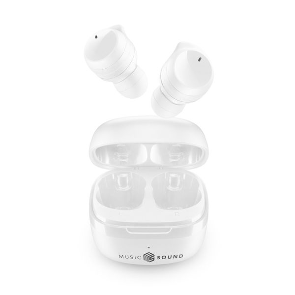 Cellular Line Cellular Line Flow True Wireless White Ακουστικά Earbuds